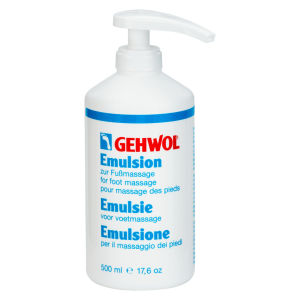 Emulsion de massage pour les pieds Gehwol 500 ml. format salon professionnel