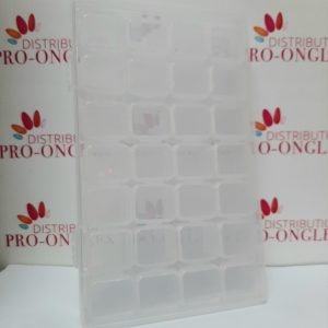 Boite de rangement pour bijoux avec petits casiers