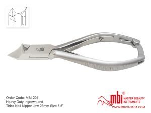 Coupe-ongles en angle tronquée MBI-201