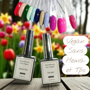 Base et top progel vegan sans tpo et hema (liquidation)