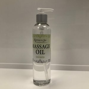 Huile de massage neutre 8 oz. (sans odeur)