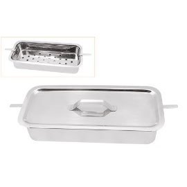 Bac de trempage pour désinfection/stérilisation stainless
